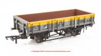 R60222 Hornby ZBA Rudd Wagon number DB972208 in BR Dutch Civil Engineers grey and yellow - Era 8